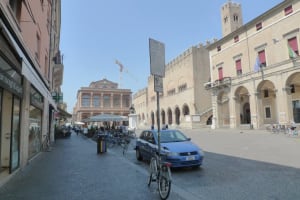 Rimini Cavour square