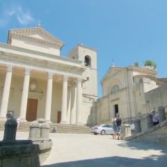 Basilica Del Santo Marino outside