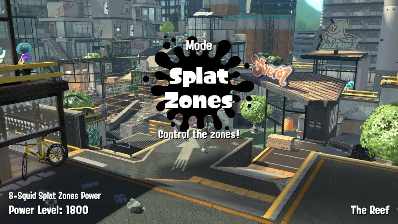 Splatoon 2 Splat Zones mode