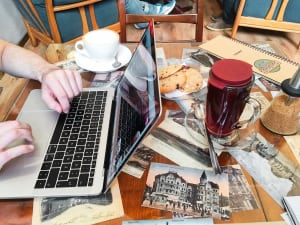 Semiramis Cafe tea cookies