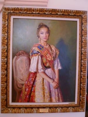 Museo Fallero painting princess